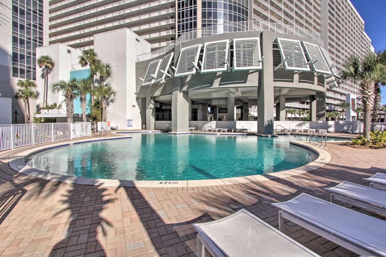 Comfy Pcb Condo With View And Private Beach Access! Panama City Beach Eksteriør bilde