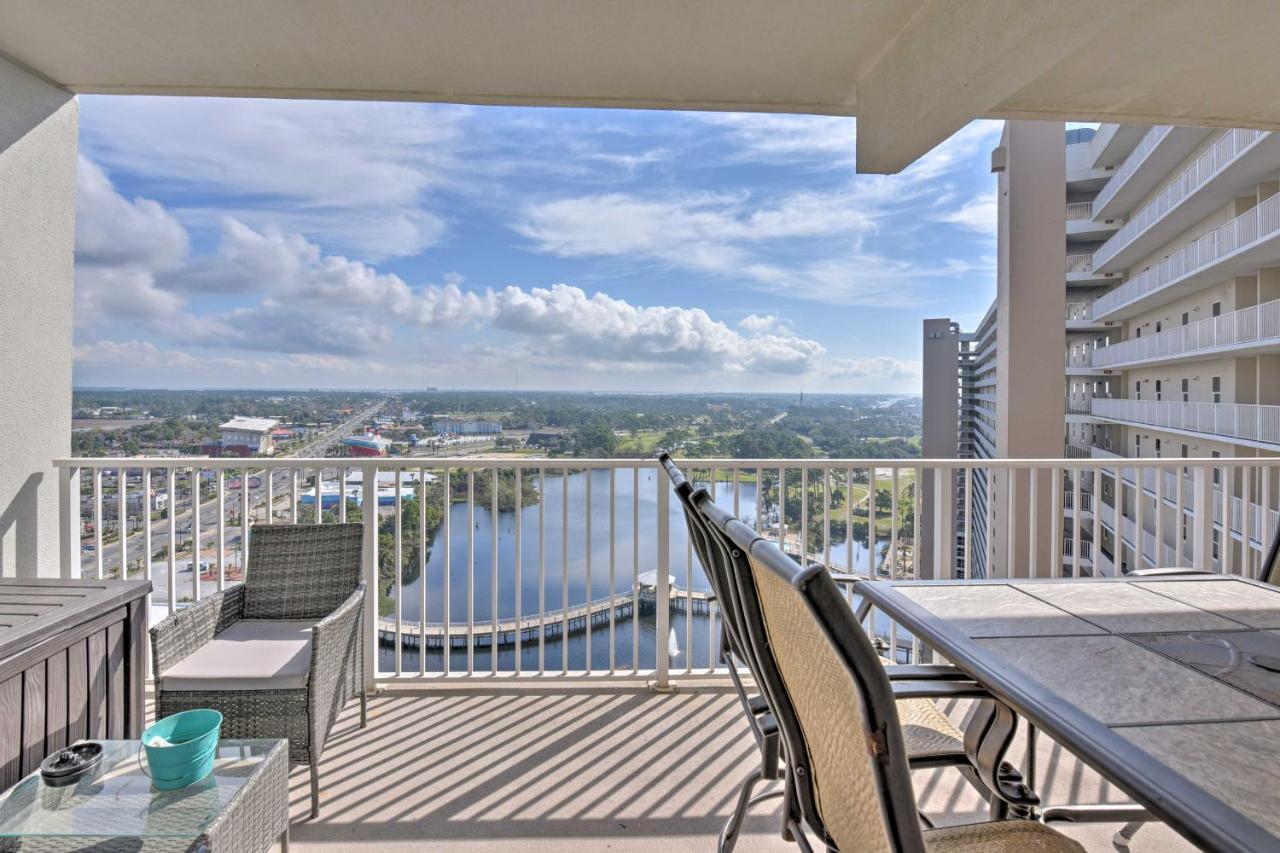 Comfy Pcb Condo With View And Private Beach Access! Panama City Beach Eksteriør bilde
